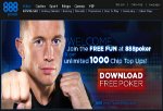 888 Poker Homepage